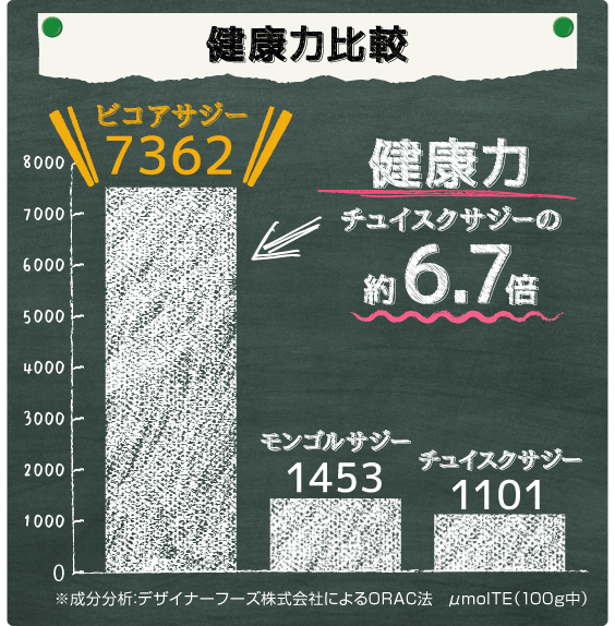 抗酸化力比較