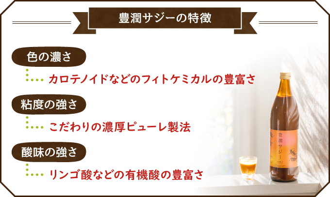 サジージュース 豊潤サジーの味について サジー 黄酸汁 通販のフィネス